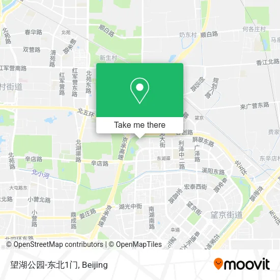 望湖公园-东北1门 map