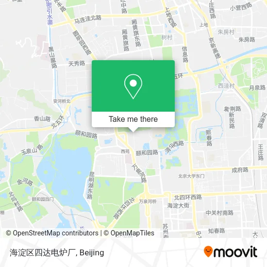 海淀区四达电炉厂 map
