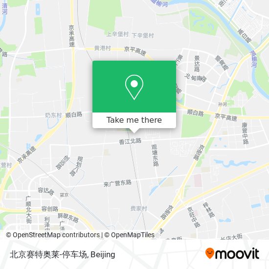 北京赛特奥莱-停车场 map