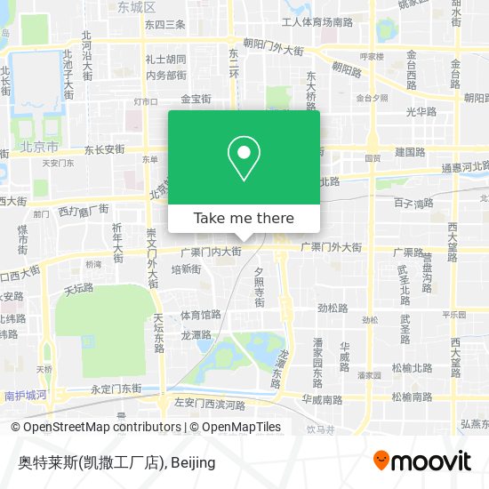 奥特莱斯(凯撒工厂店) map
