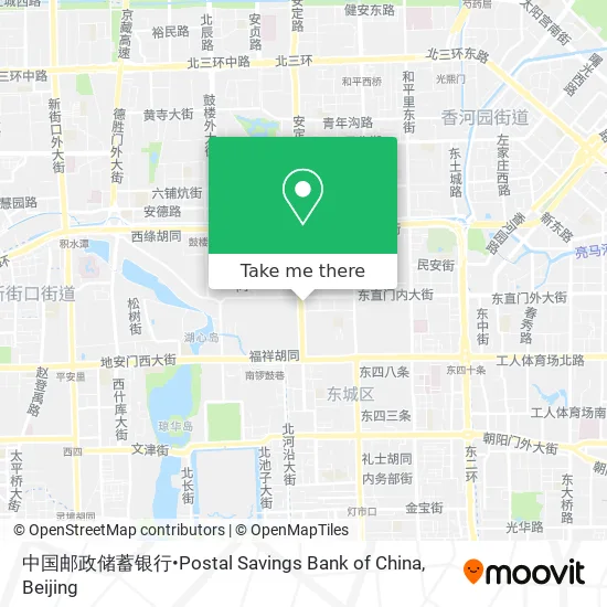 中国邮政储蓄银行•Postal Savings Bank of China map