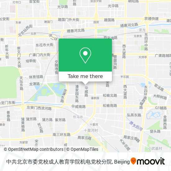 中共北京市委党校成人教育学院机电党校分院 map