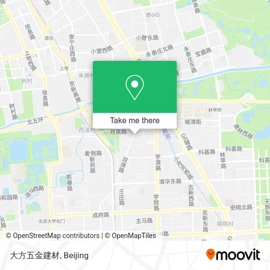 大方五金建材 map