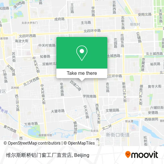 维尔斯断桥铝门窗工厂直营店 map