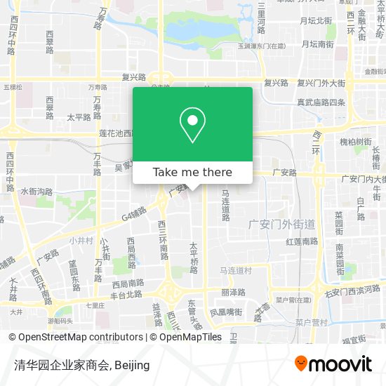 清华园企业家商会 map