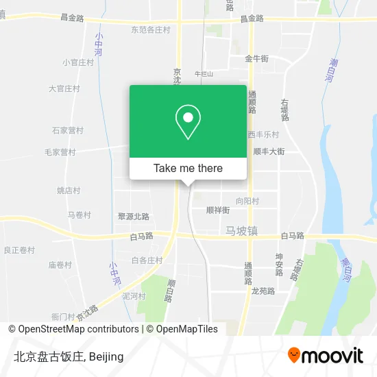 北京盘古饭庄 map