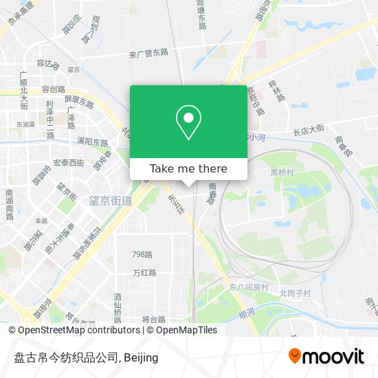 盘古帛今纺织品公司 map