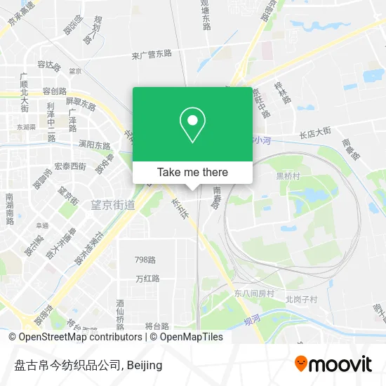盘古帛今纺织品公司 map
