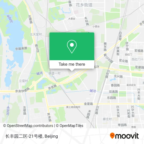 长丰园二区-21号楼 map