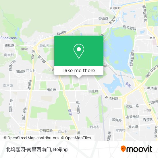 北坞嘉园-南里西南门 map