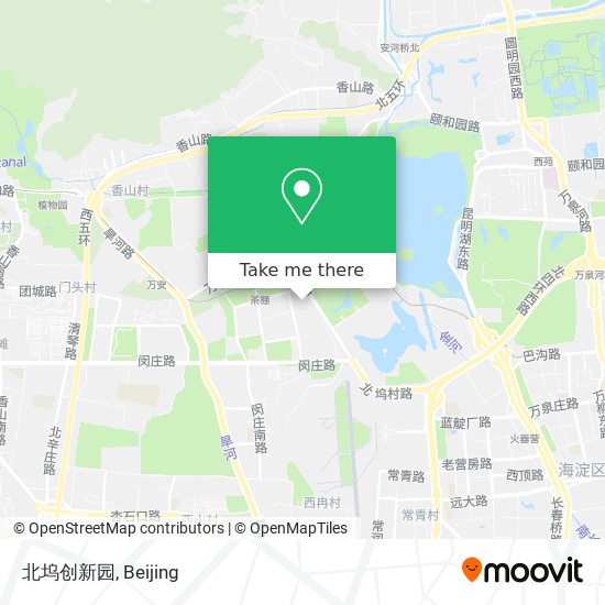 北坞创新园 map