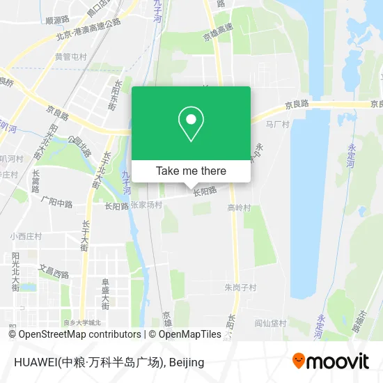 HUAWEI(中粮·万科半岛广场) map