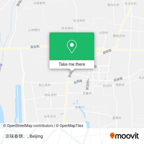 京味春饼。 map