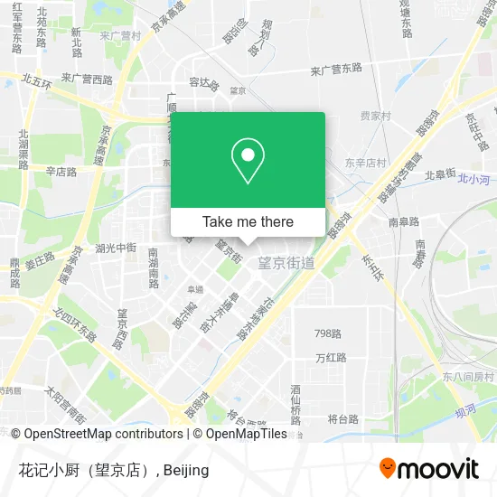 花记小厨（望京店） map