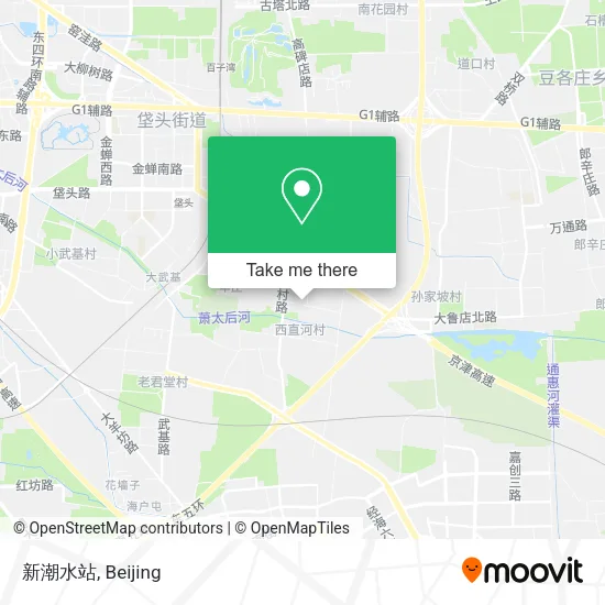 新潮水站 map