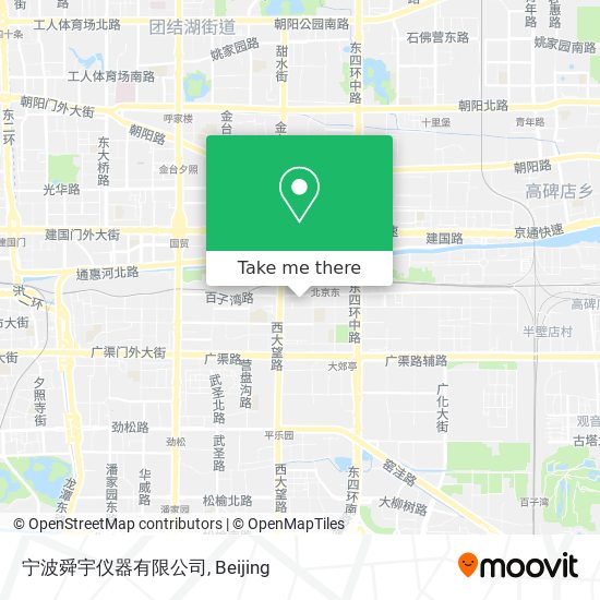 宁波舜宇仪器有限公司 map
