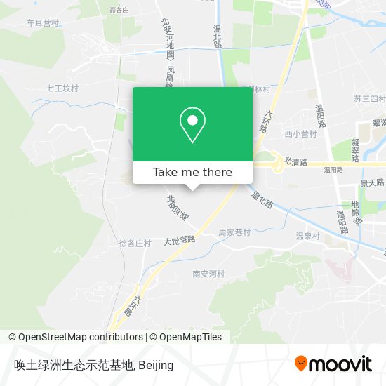 唤土绿洲生态示范基地 map
