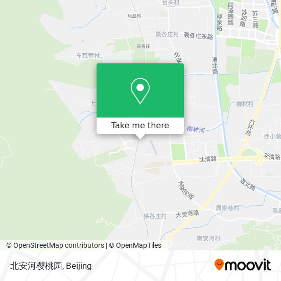 北安河樱桃园 map