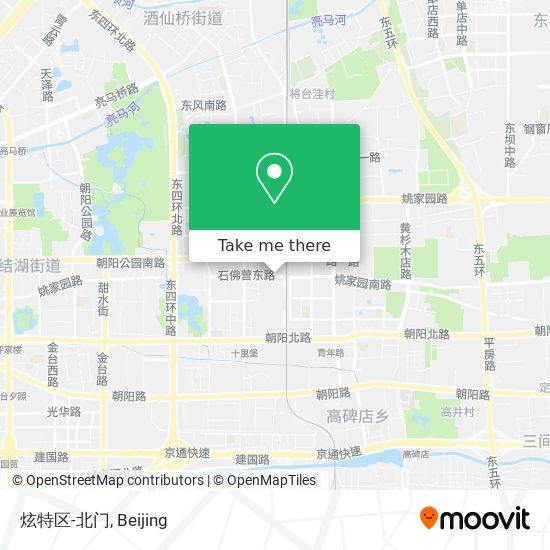 炫特区-北门 map