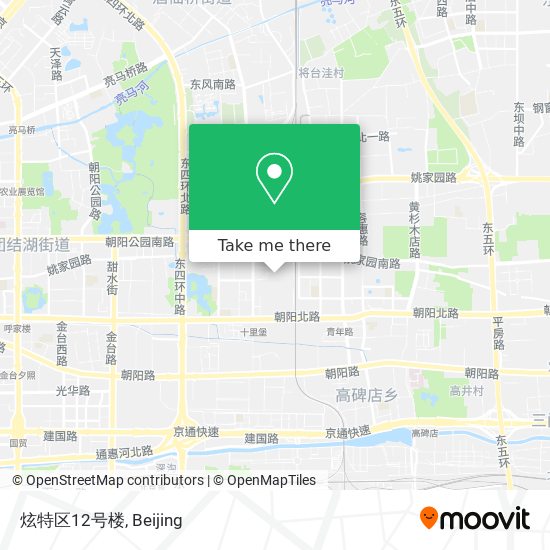 炫特区12号楼 map