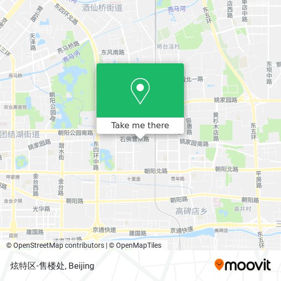 炫特区-售楼处 map