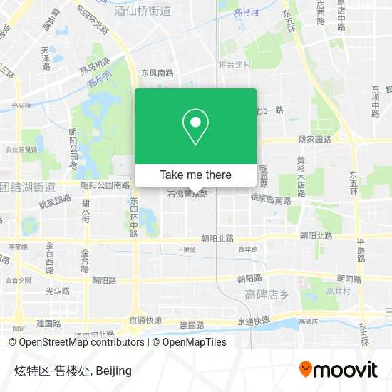 炫特区-售楼处 map