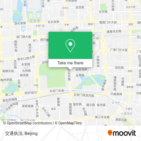 交通执法 map