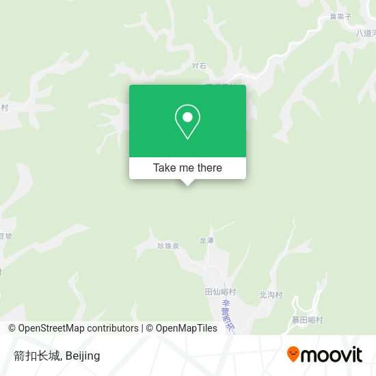 箭扣长城 map