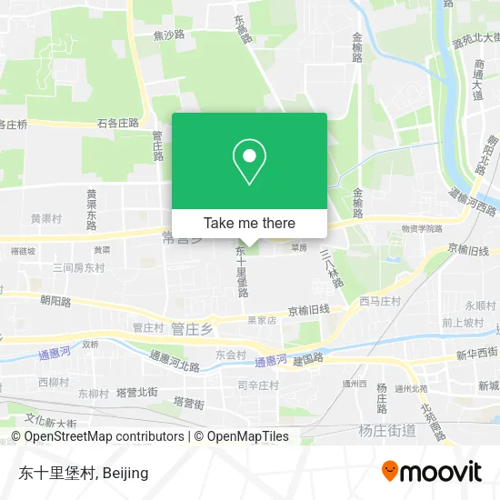东十里堡村 map