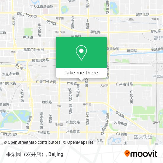 果栗园（双井店） map