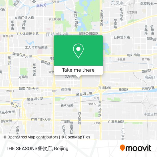 THE SEASONS餐饮店 map