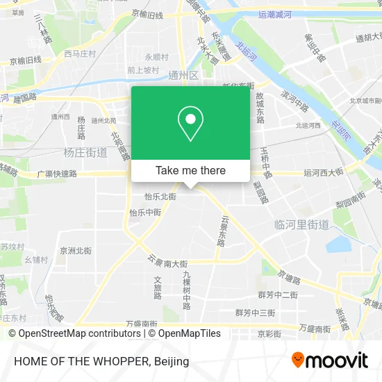 HOME OF THE WHOPPER map