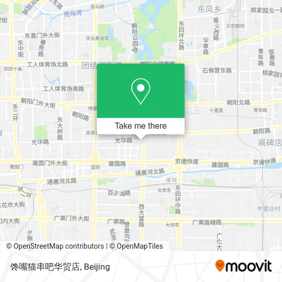 馋嘴猫串吧华贸店 map
