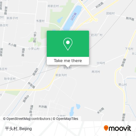 平头村 map