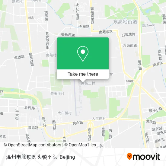 温州电脑锁圆头锁平头 map