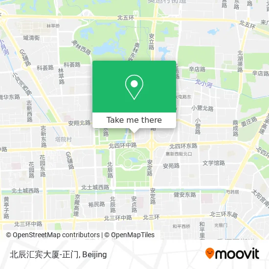 北辰汇宾大厦-正门 map