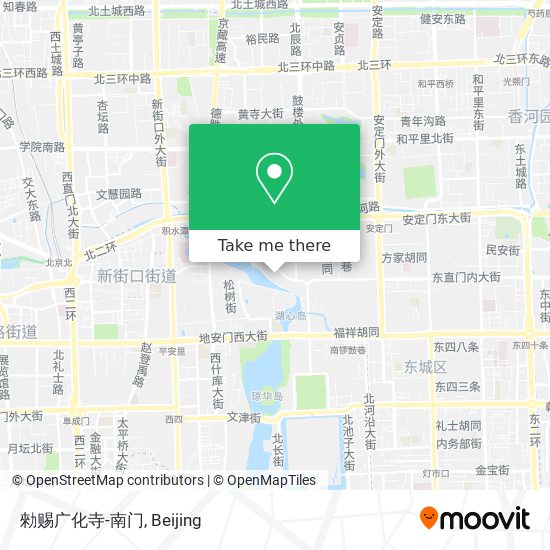 勑赐广化寺-南门 map