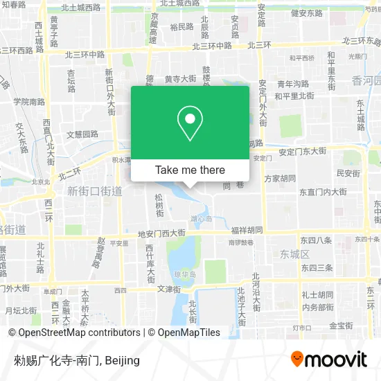 勑赐广化寺-南门 map
