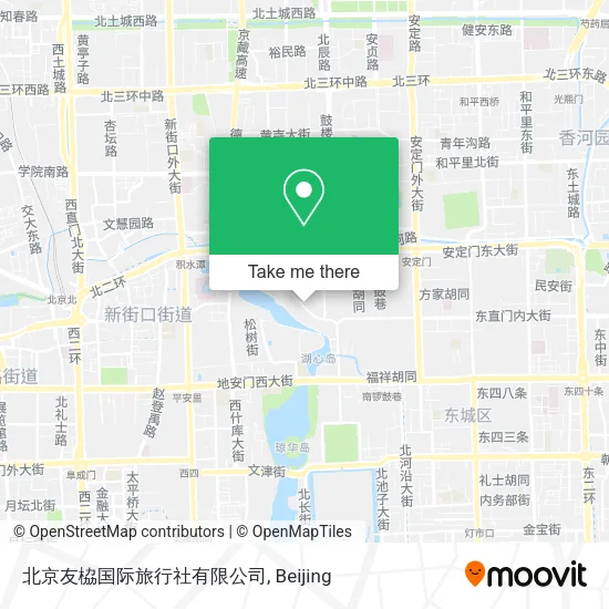 北京友栛国际旅行社有限公司 map