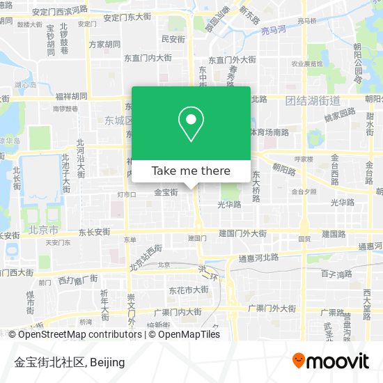 金宝街北社区 map