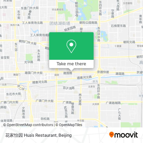 花家怡园 Hua's Restaurant map