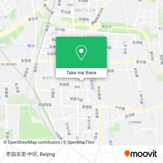 枣园东里-中区 map