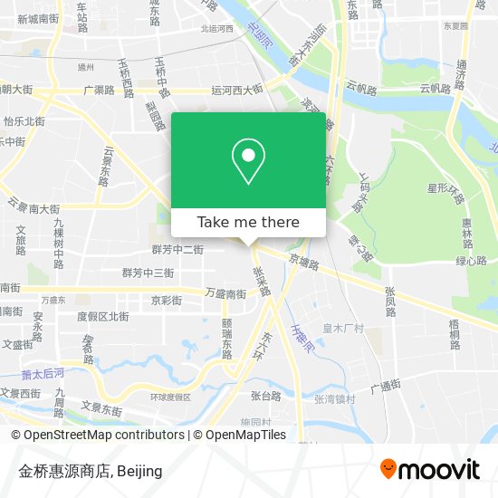 金桥惠源商店 map