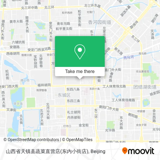 山西省天镇县蔬菜直营店(东内小街店) map