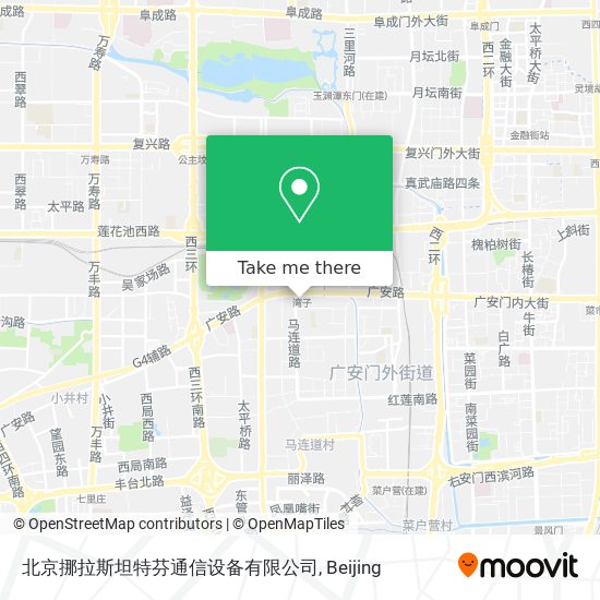 北京挪拉斯坦特芬通信设备有限公司 map