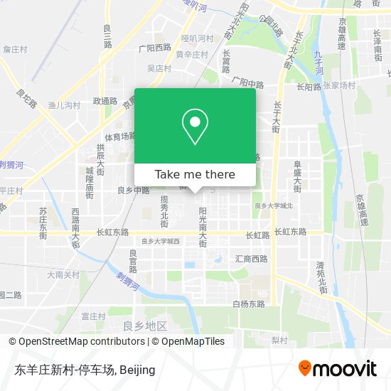 东羊庄新村-停车场 map