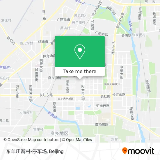 东羊庄新村-停车场 map