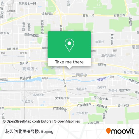 花园闸北里-8号楼 map