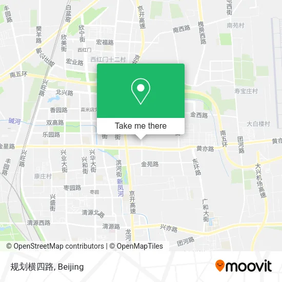 规划横四路 map