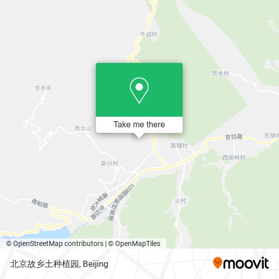 北京故乡土种植园 map
